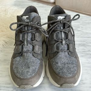 Sorel Women’s Kinetic Caribou Shoes – Gray Size 9 EUC
